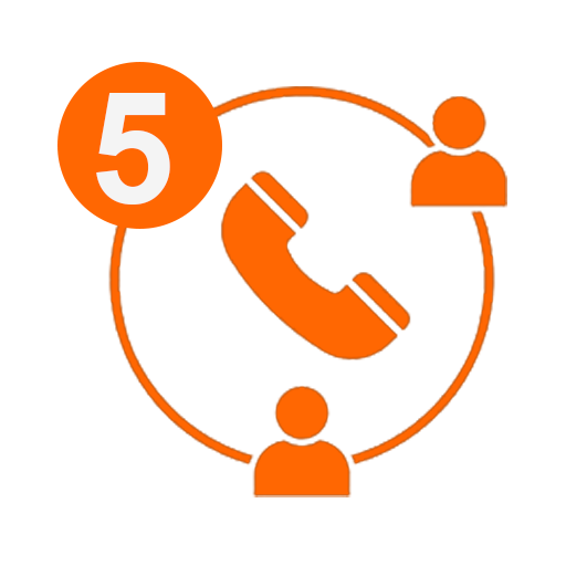 Symbol of Follow up Support.